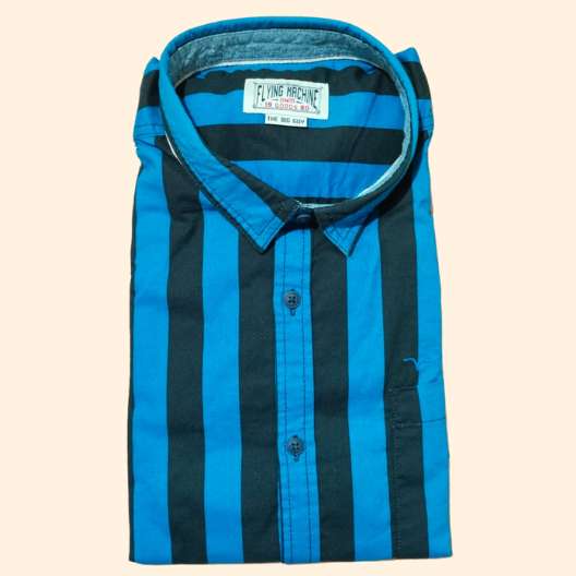 Cotton Casual Striped Shirt For Men